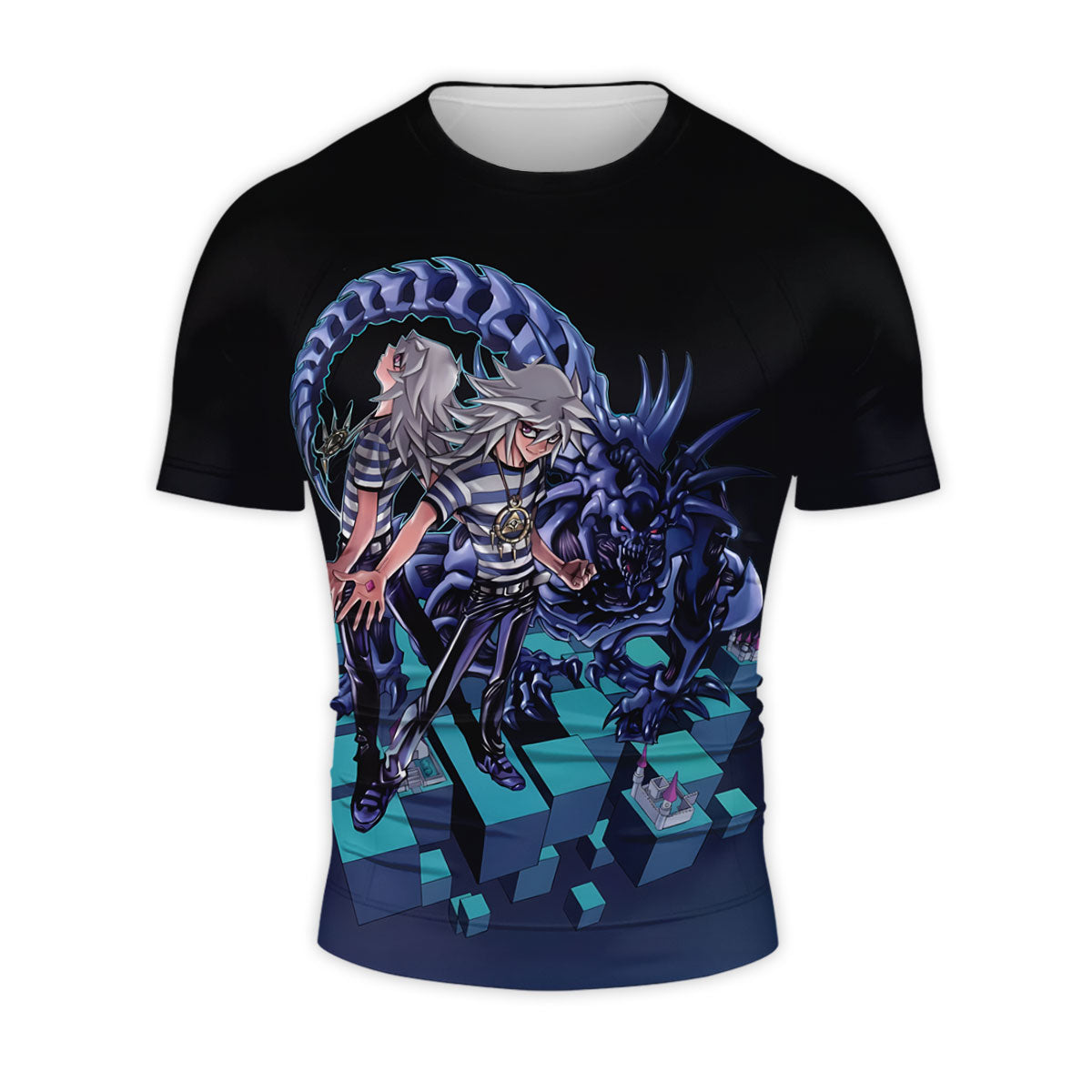 Yugioh Dark Blueeyes Dragon Jonouchi In Battle Anime Apparel