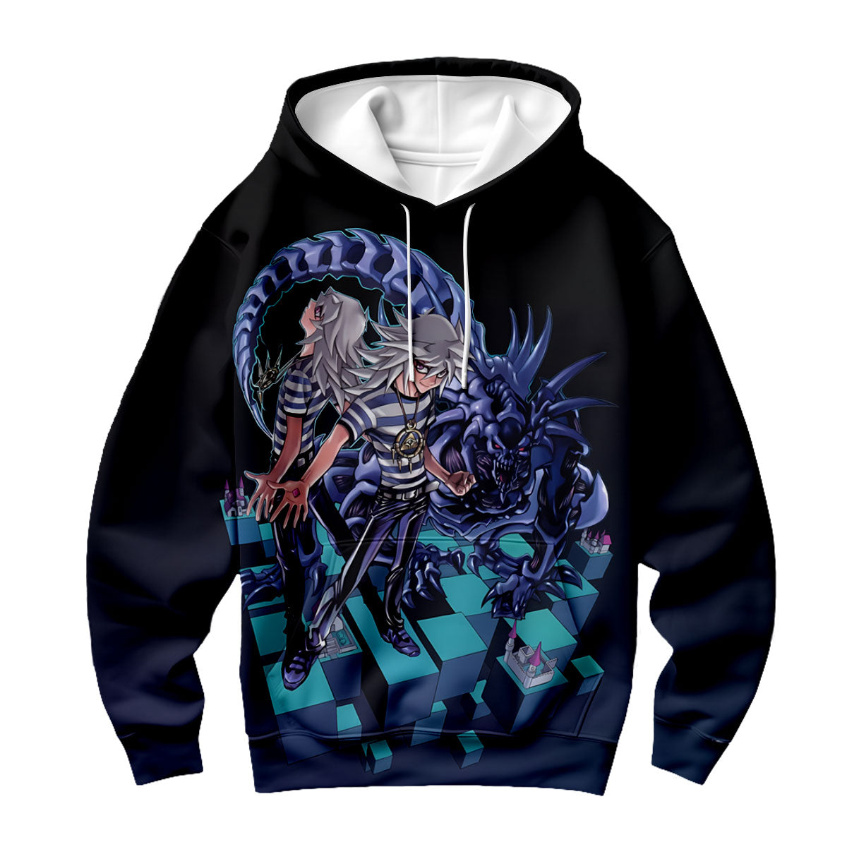 Yugioh Dark Blueeyes Dragon Jonouchi In Battle Anime Apparel