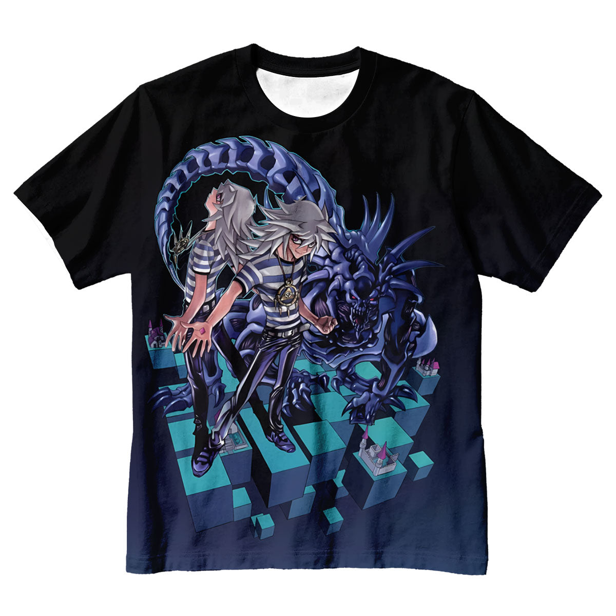 Yugioh Dark Blueeyes Dragon Jonouchi In Battle Anime Apparel