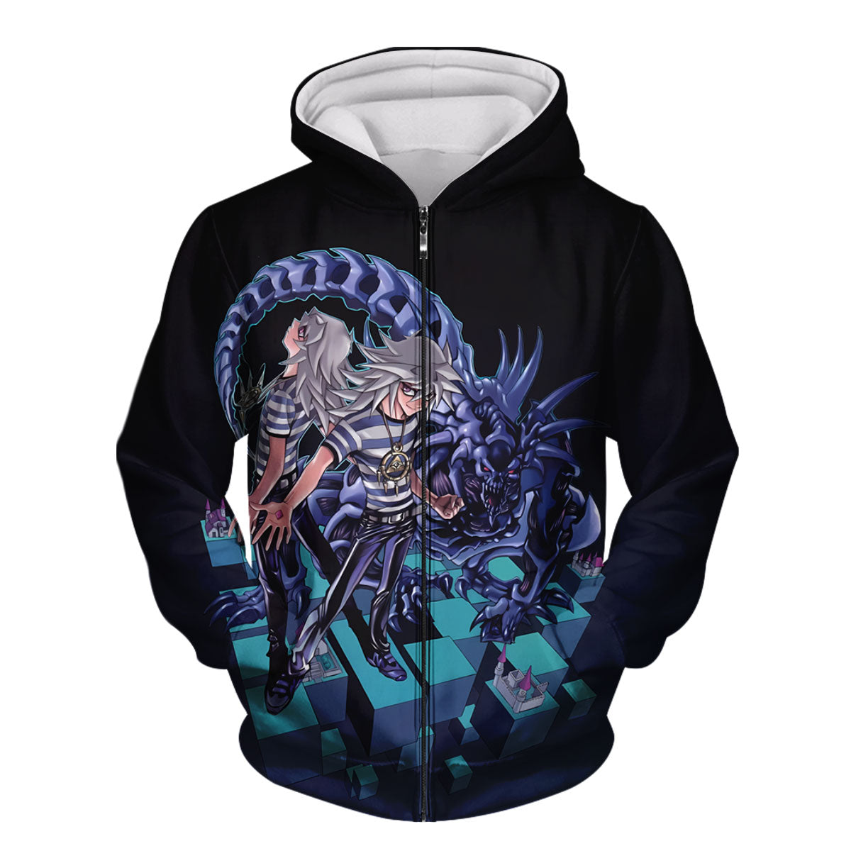 Yugioh Dark Blueeyes Dragon Jonouchi In Battle Anime Apparel