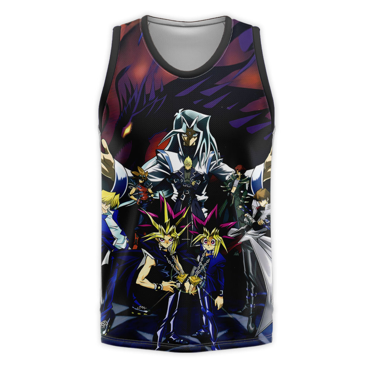 Yugioh Dark Magician Blueeyes Battle Anime Apparel