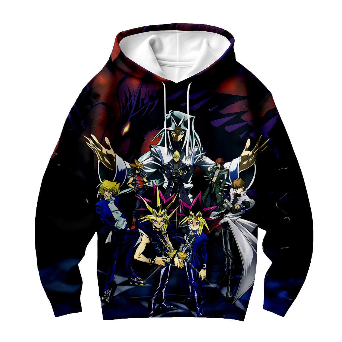 Yugioh Dark Magician Blueeyes Battle Anime Apparel