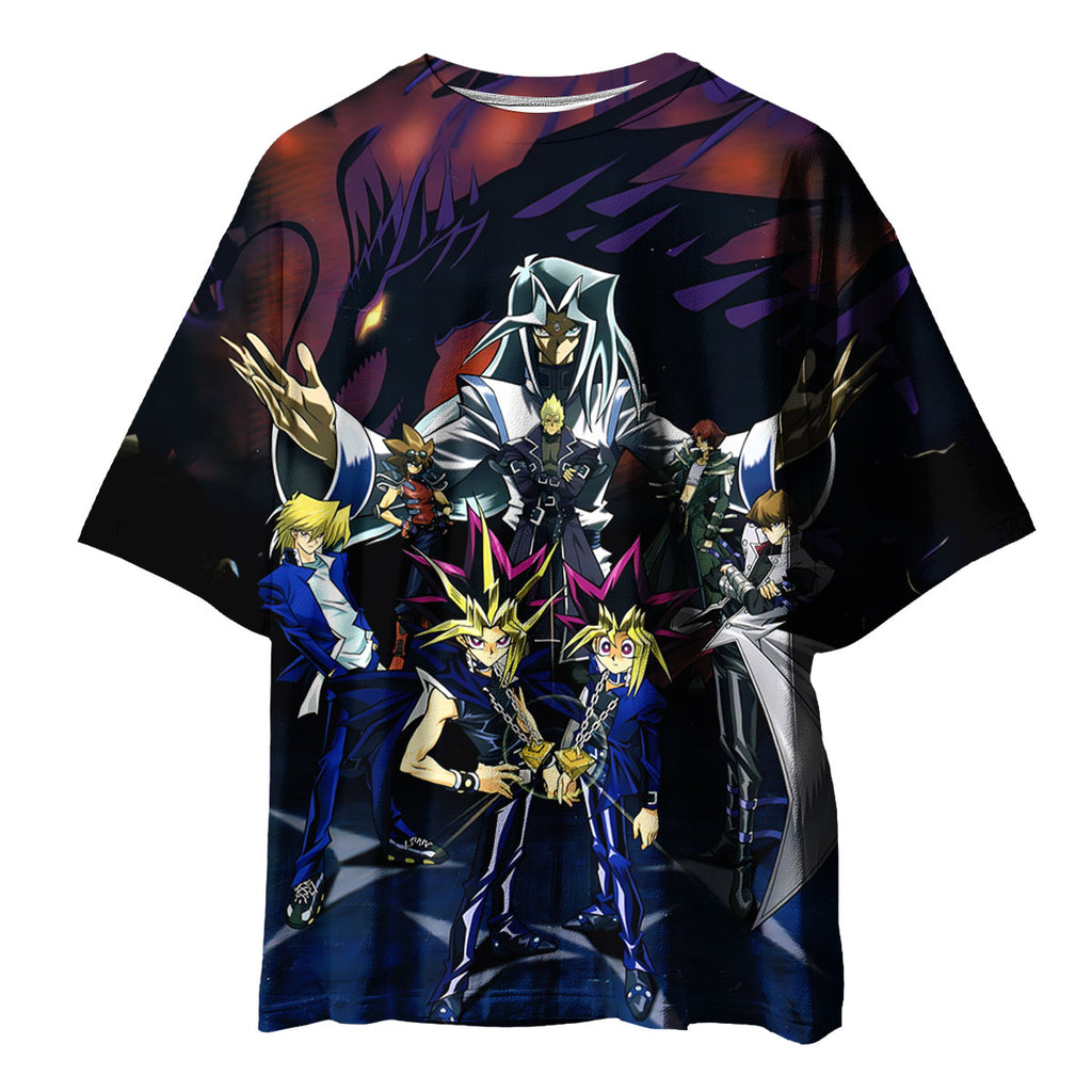 Yugioh Dark Magician Blueeyes Battle Anime Apparel