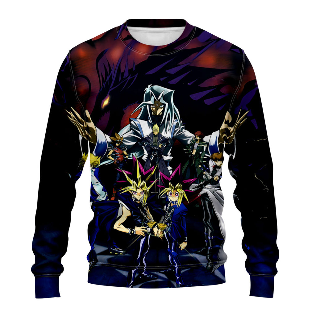 Yugioh Dark Magician Blueeyes Battle Anime Apparel