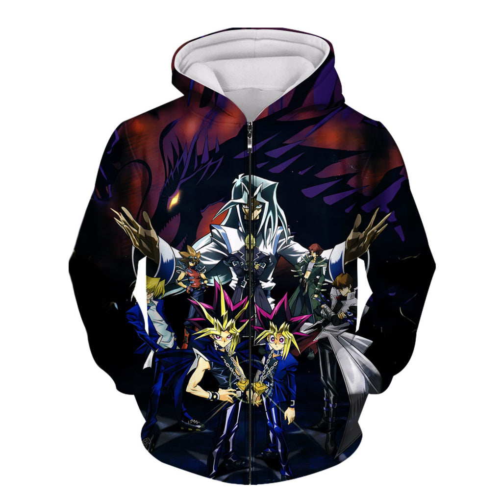 Yugioh Dark Magician Blueeyes Battle Anime Apparel