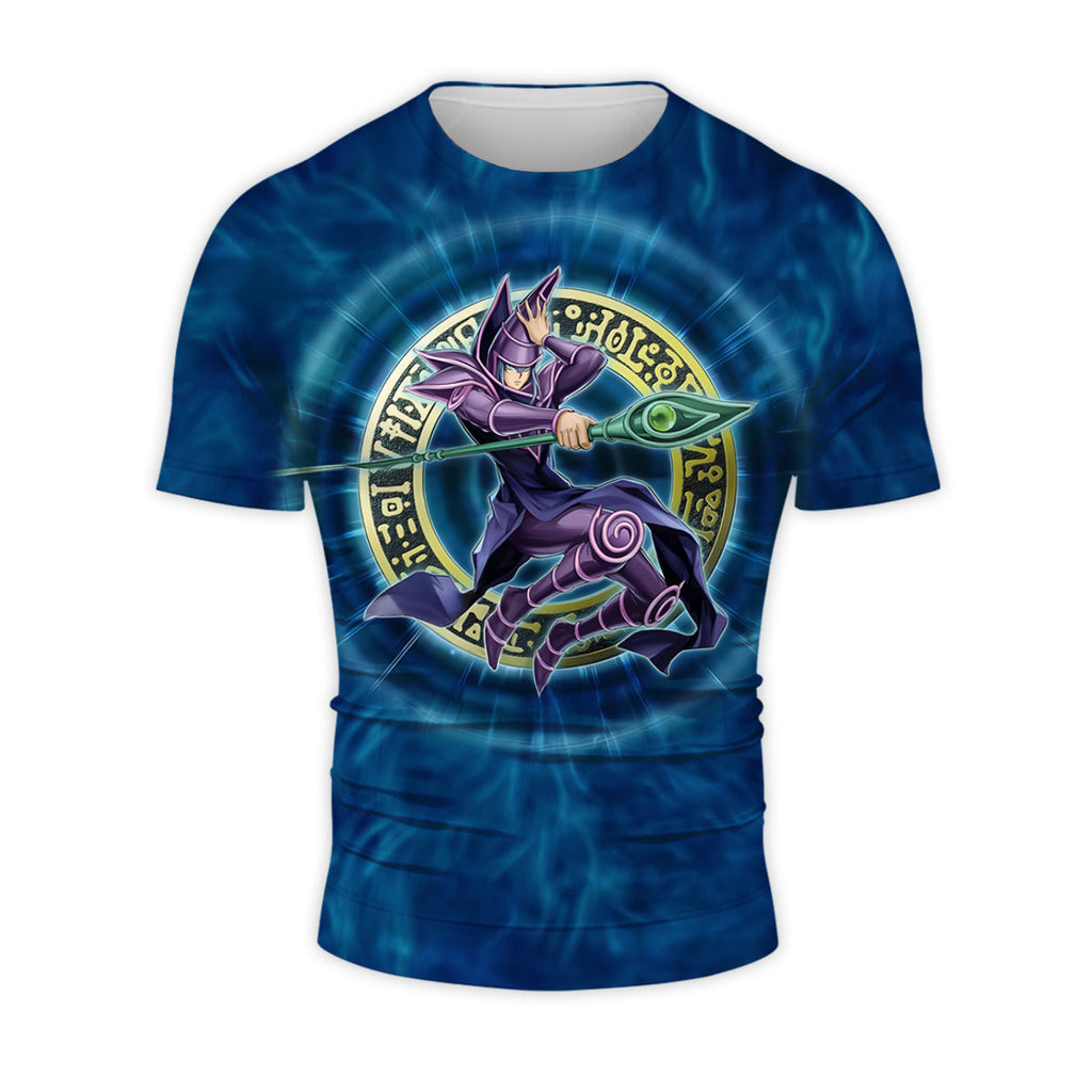 Yugioh Dark Magician Casting Blue Magic Anime Apparel