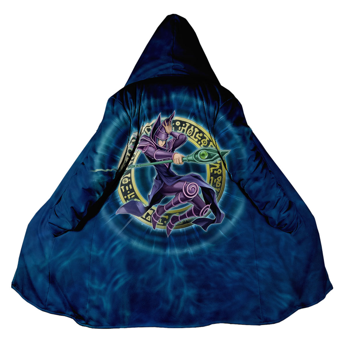 Yugioh Dark Magician Casting Blue Magic Anime Apparel
