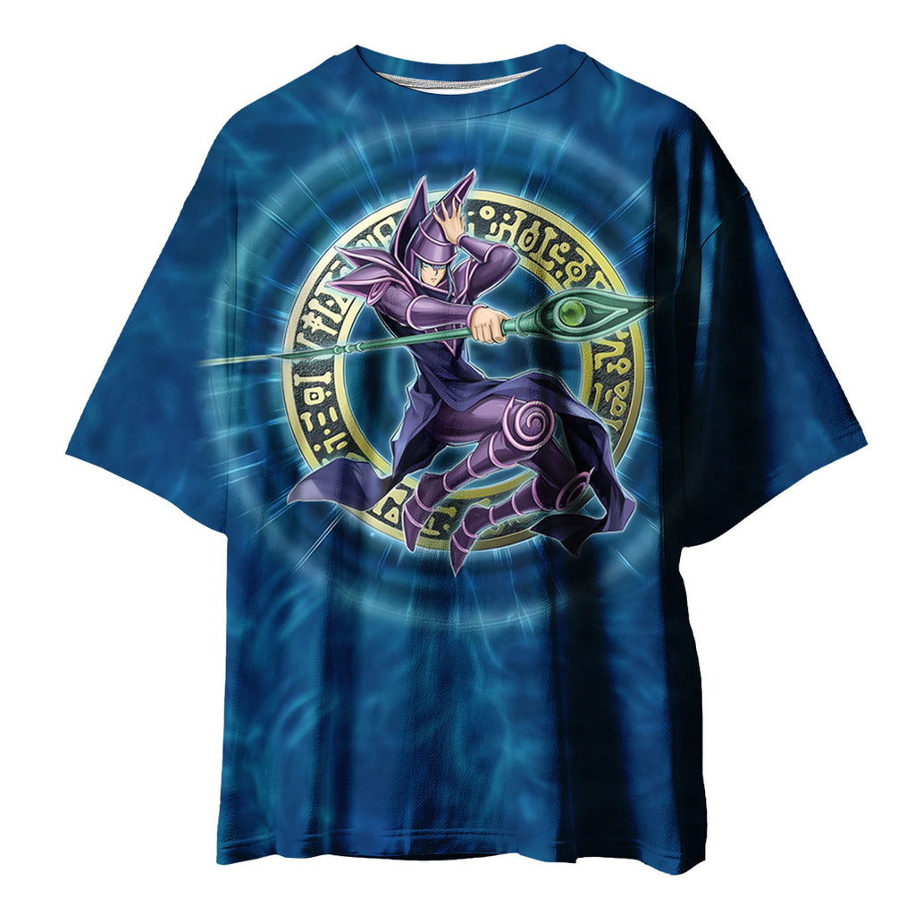 Yugioh Dark Magician Casting Blue Magic Anime Apparel