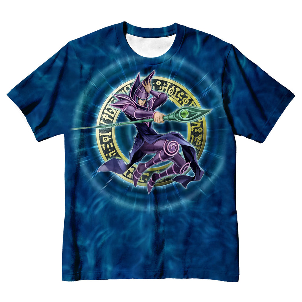 Yugioh Dark Magician Casting Blue Magic Anime Apparel