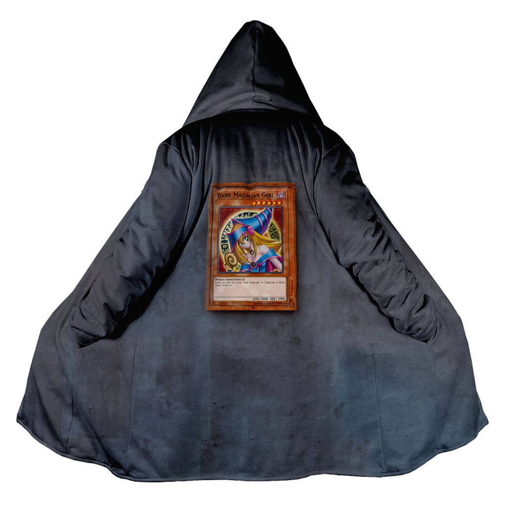 Yugioh Dark Magician Girl Card On Gray Background Anime Apparel