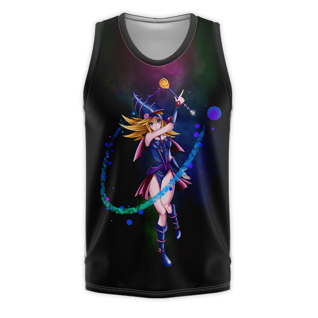 Yugioh Dark Magician Girl Casting Deep Purple Magic Anime Apparel
