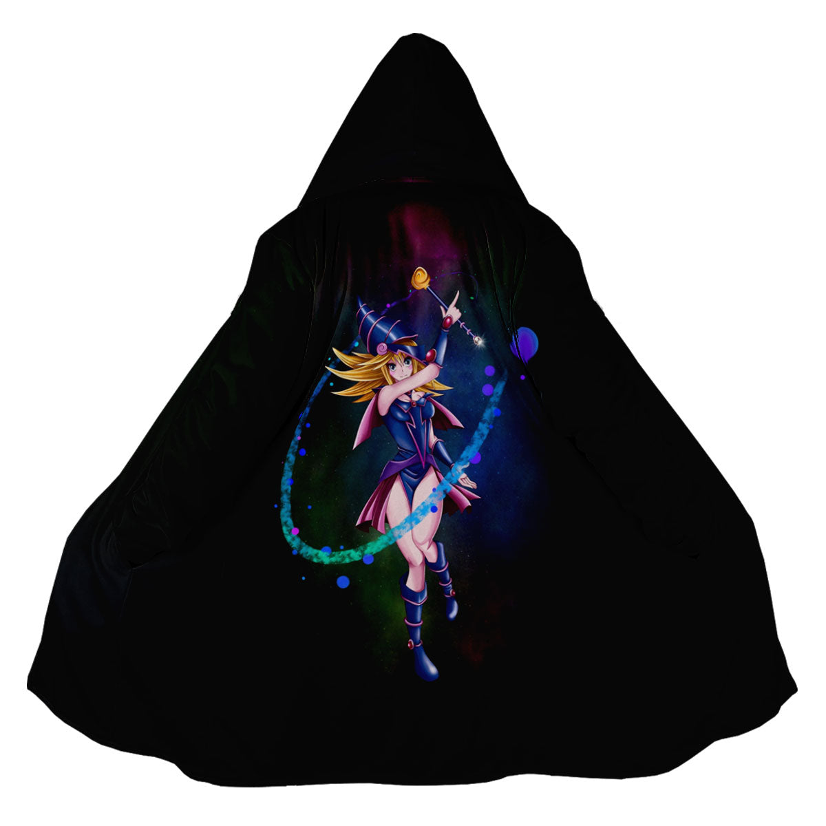 Yugioh Dark Magician Girl Casting Deep Purple Magic Anime Apparel