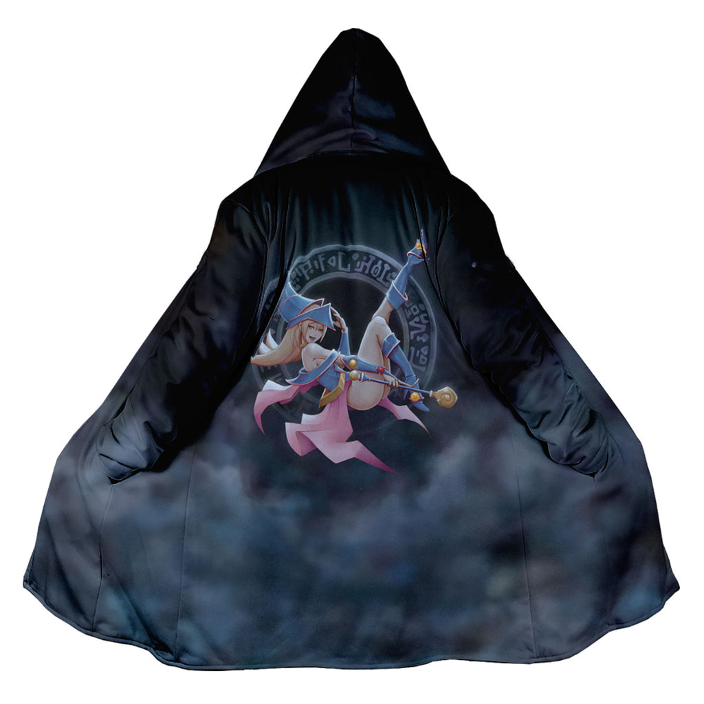 Yugioh Dark Magician Girl Floating In Blue Pink Mist Anime Apparel