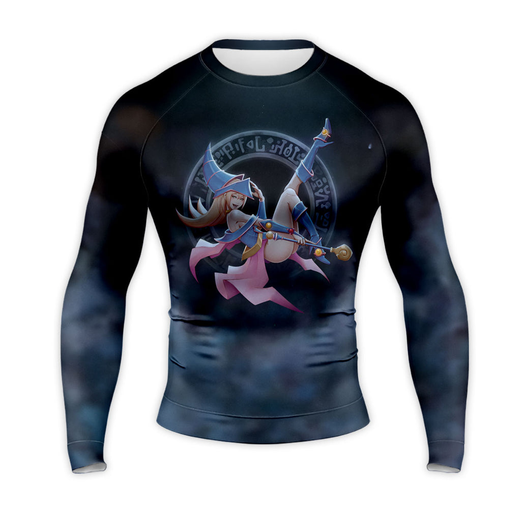Yugioh Dark Magician Girl Floating In Blue Pink Mist Anime Apparel
