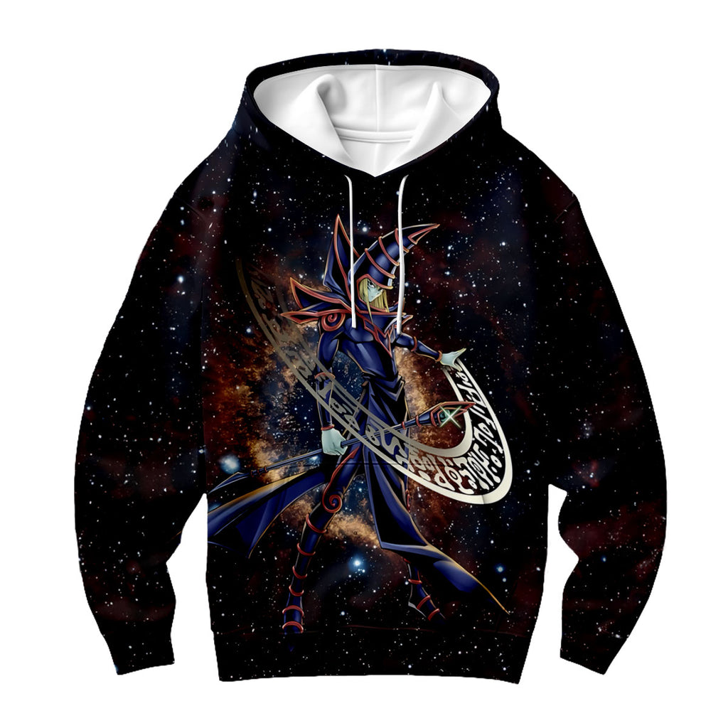 Yugioh Dark Magician In Dark Blue Space Anime Apparel