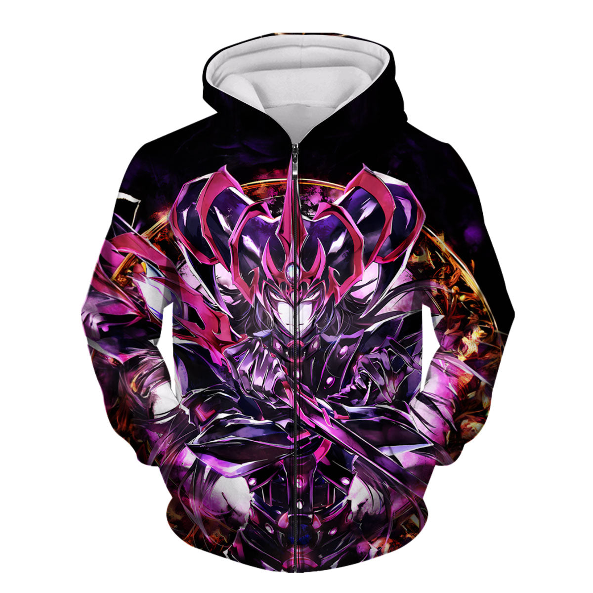 Yugioh Dark Magician Of Chaos Dark Purple Sorcerer Anime Apparel