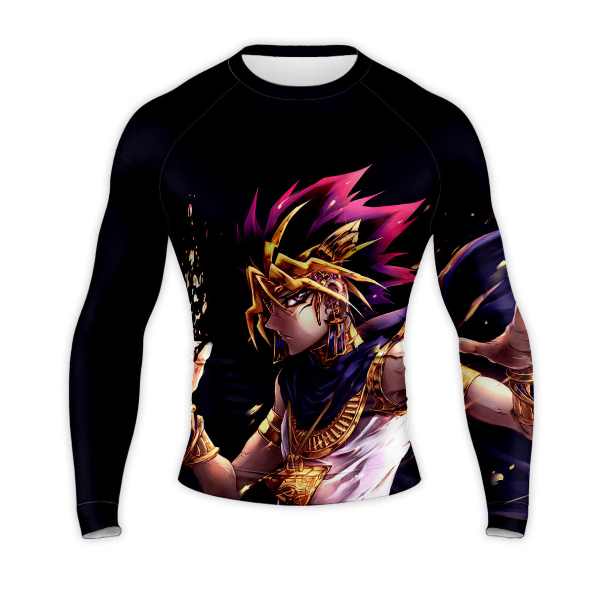 Yugioh Dark Magician Pharaoh Casting Dark Magic Anime Apparel