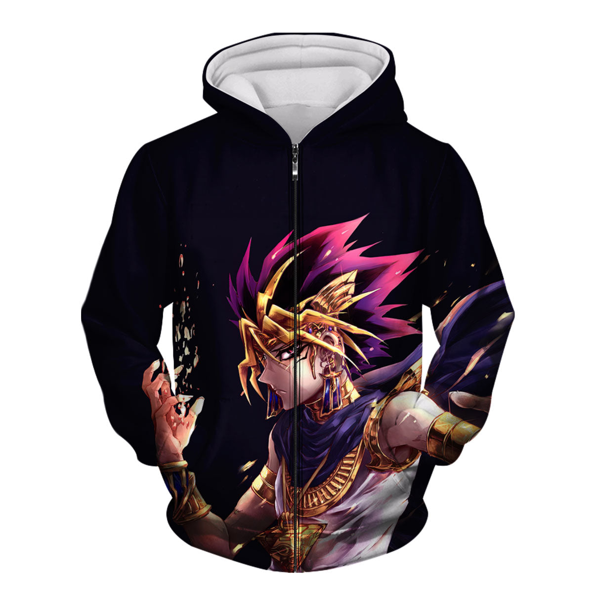 Yugioh Dark Magician Pharaoh Casting Dark Magic Anime Apparel