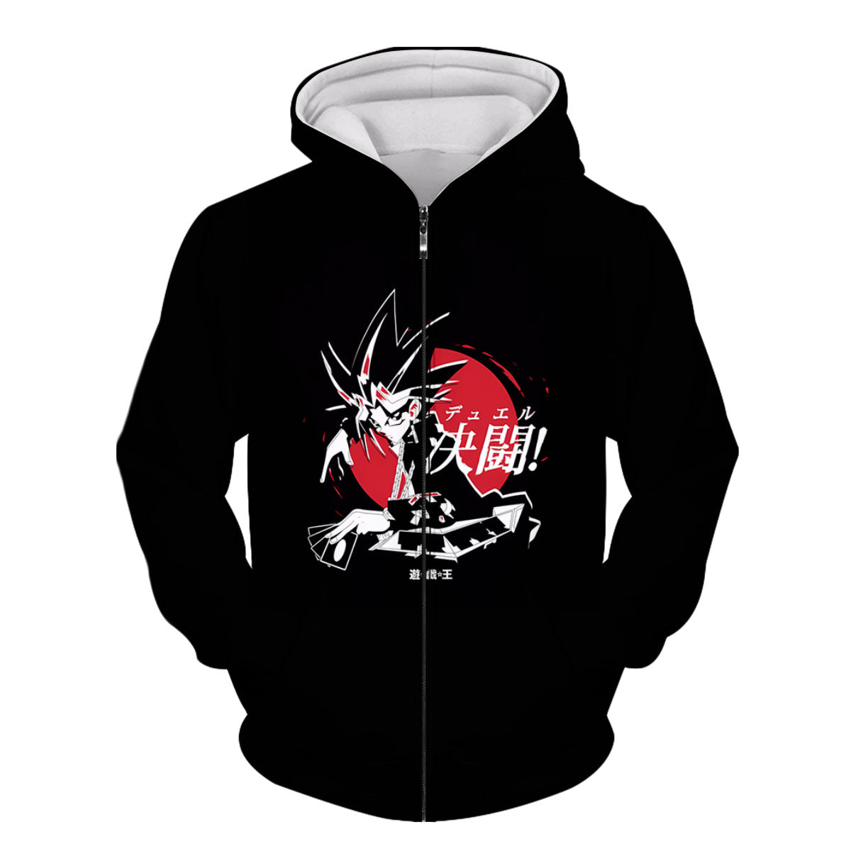 Yugioh Dark Magician Red And Black Armor Design Anime Apparel