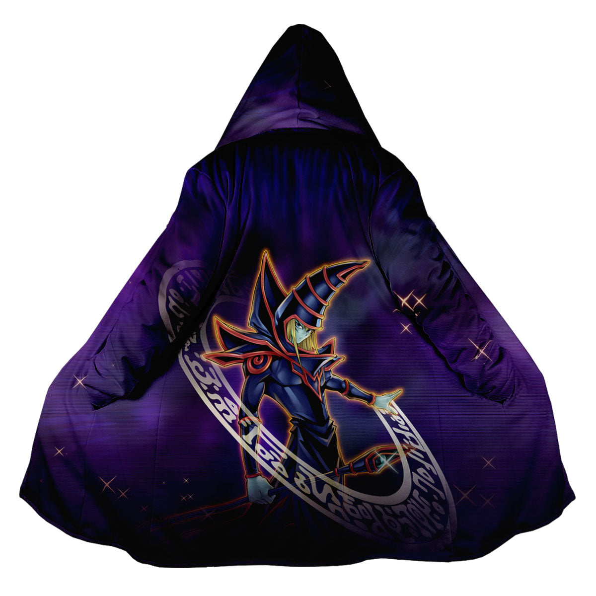 Yugioh Dark Magician Standing In Purple Magic Circle Anime Apparel