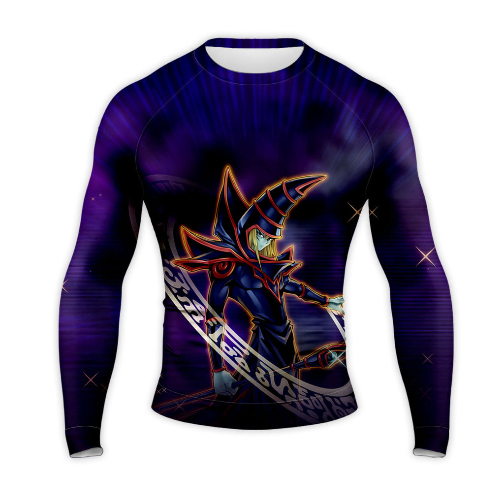 Yugioh Dark Magician Standing In Purple Magic Circle Anime Apparel