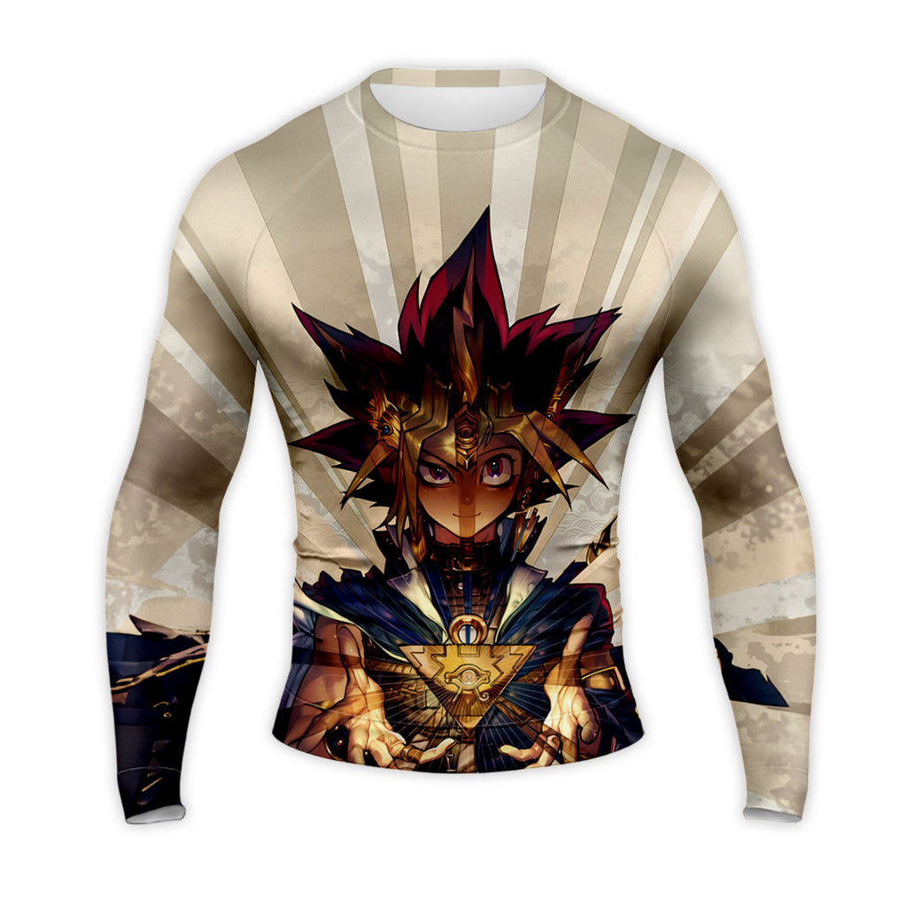 Yugioh Dark Yugi Front Glowing With Golden Light Anime Apparel
