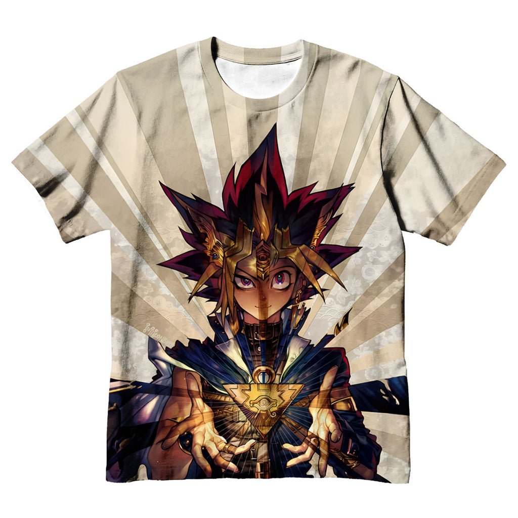 Yugioh Dark Yugi Front Glowing With Golden Light Anime Apparel