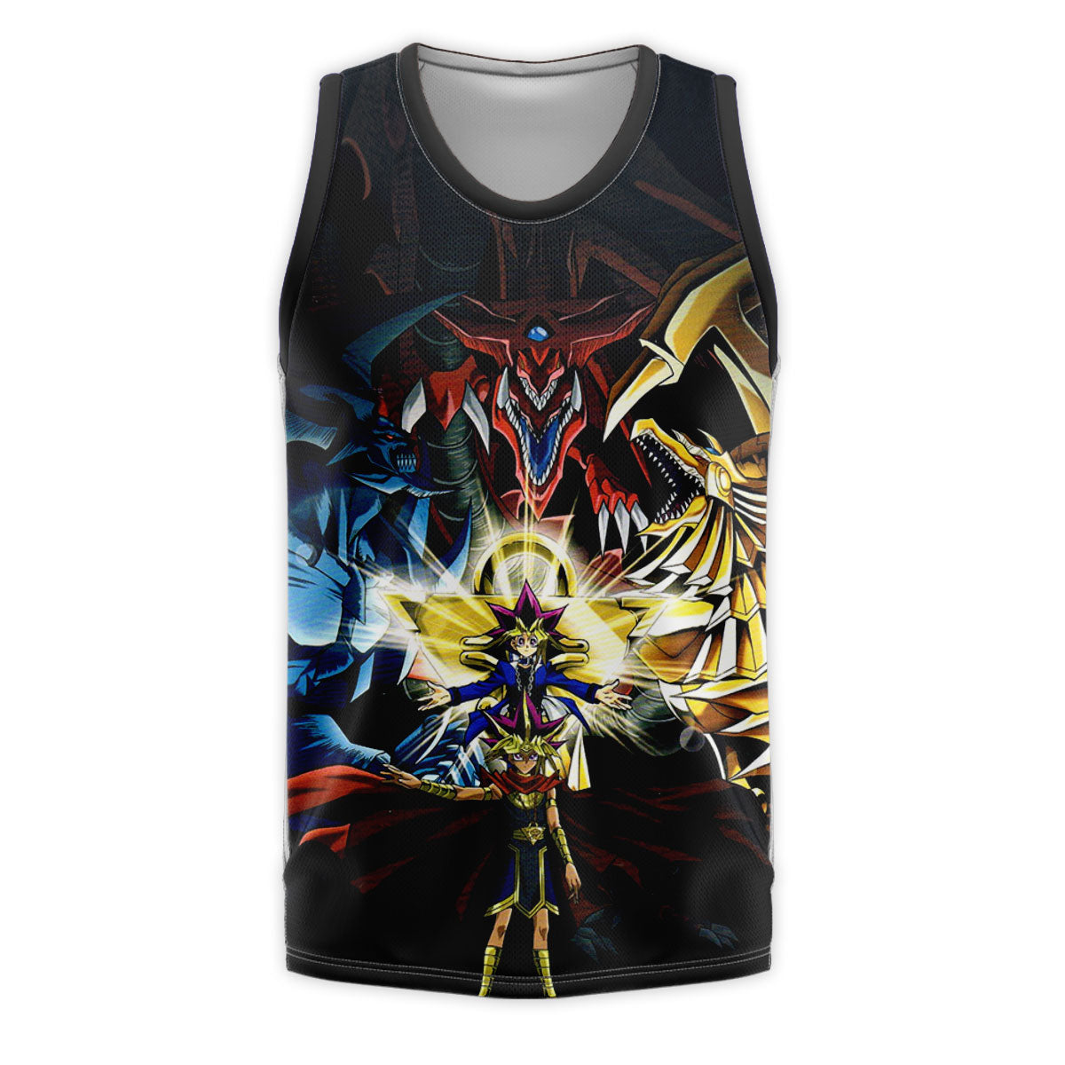 Yugioh Dark Yugi Holding Dark God Card Anime Apparel