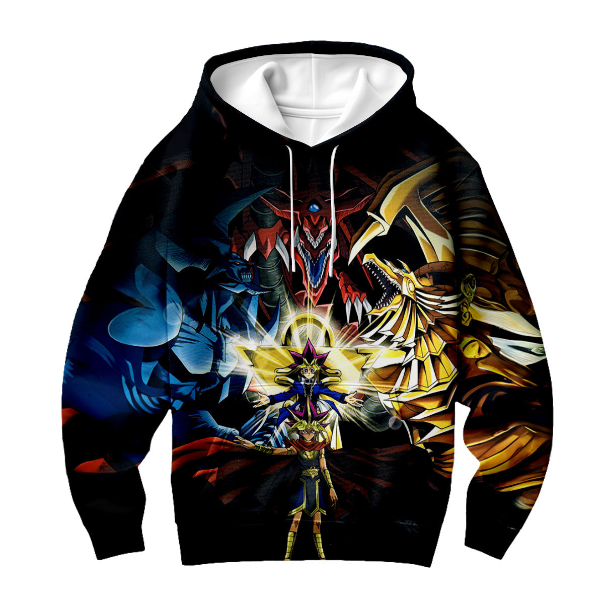 Yugioh Dark Yugi Holding Dark God Card Anime Apparel
