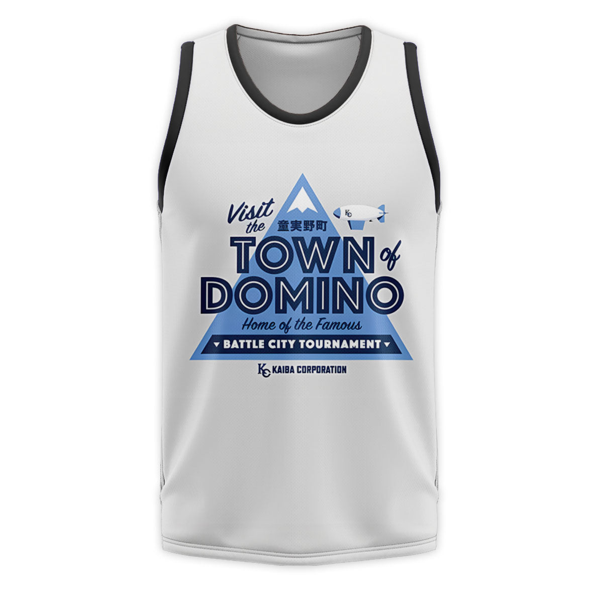 Yugioh Domino City Blue Symbol Anime Apparel
