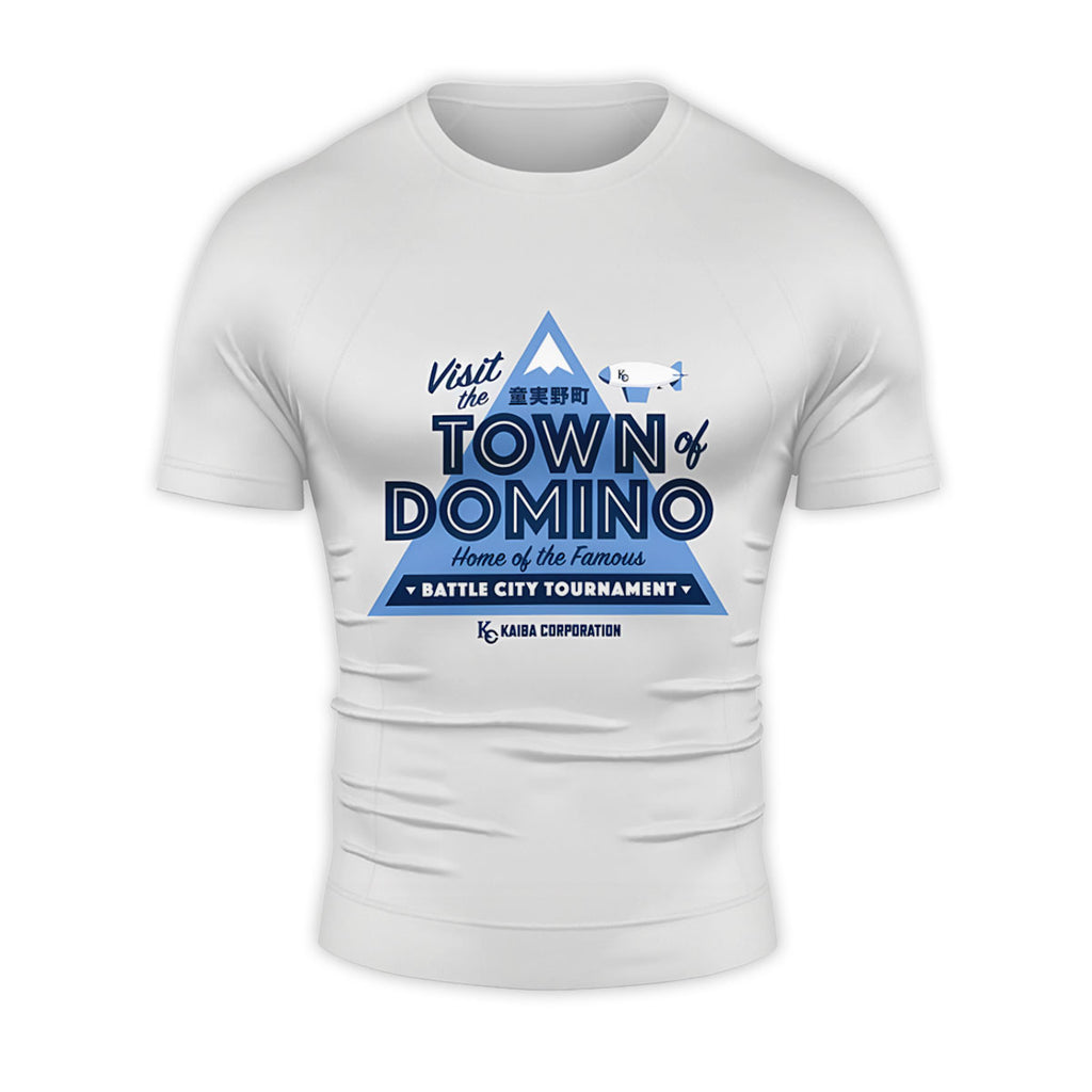 Yugioh Domino City Blue Symbol Anime Apparel