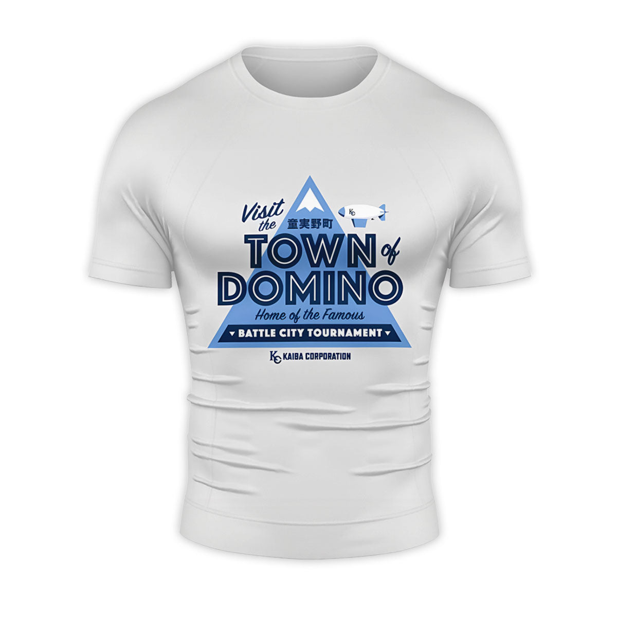 Yugioh Domino City Blue Symbol Anime Apparel