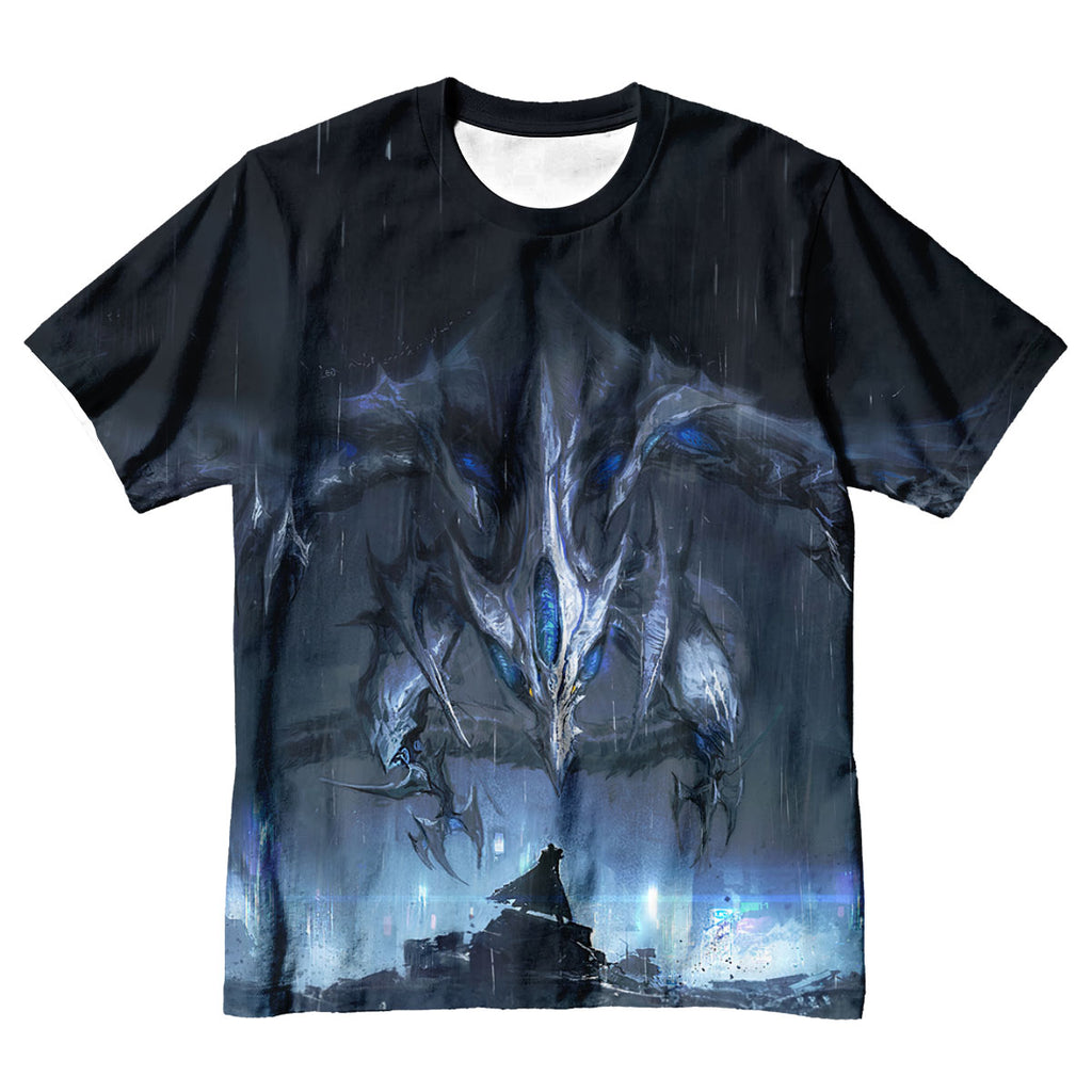 Yugioh Download Stardust Dragon In Heavy Rain Anime Apparel