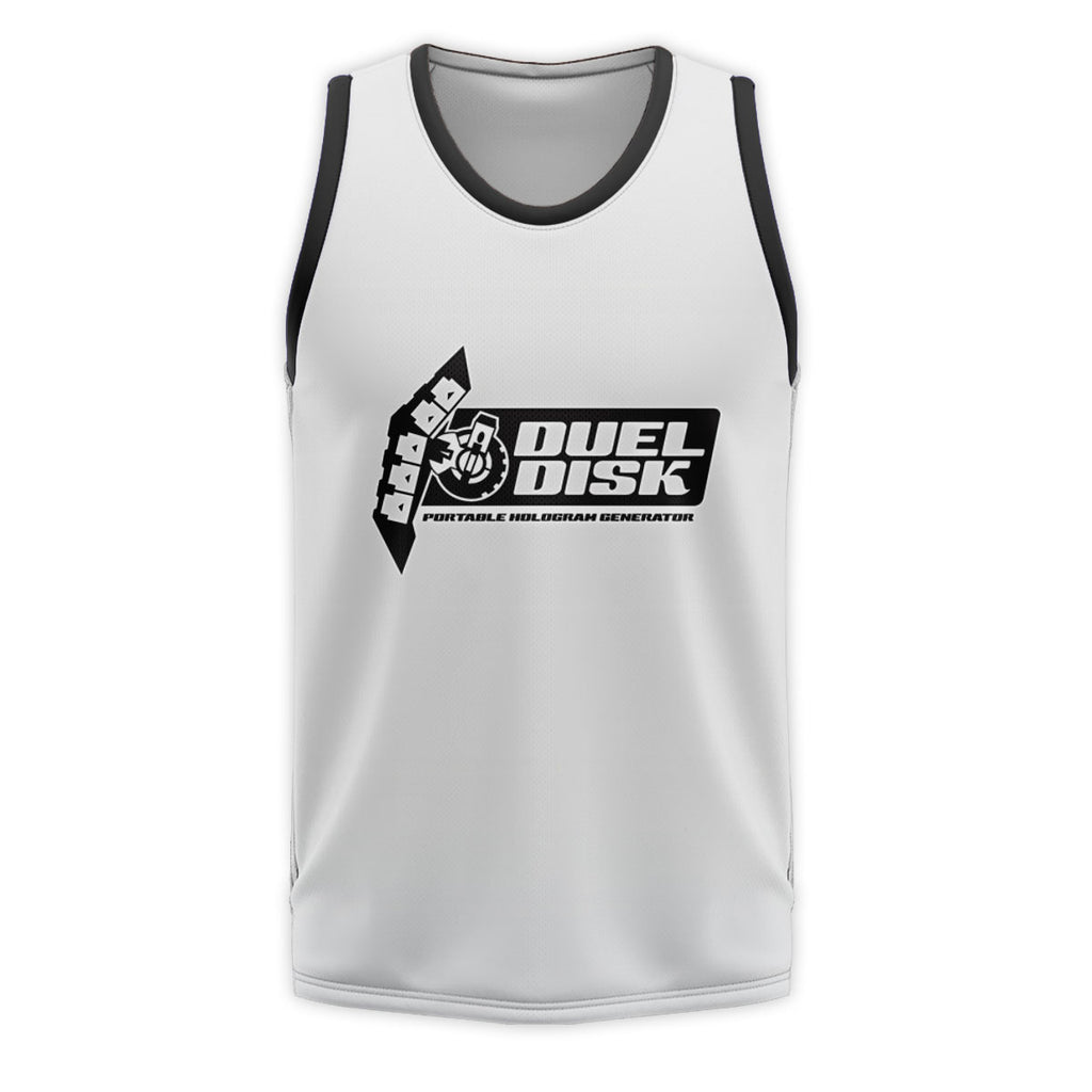 Yugioh Duel Disk Symbol Black White Anime Apparel