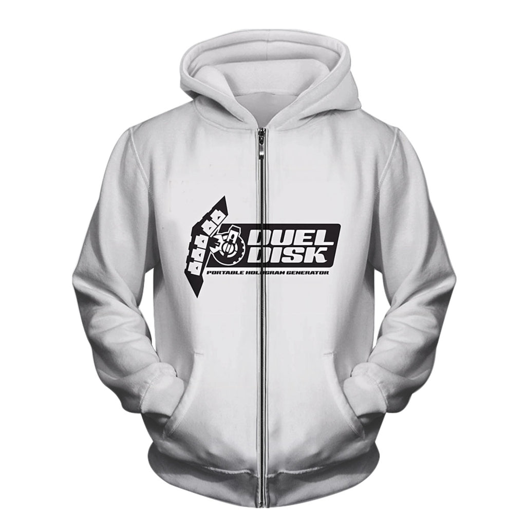 Yugioh Duel Disk Symbol Black White Anime Apparel