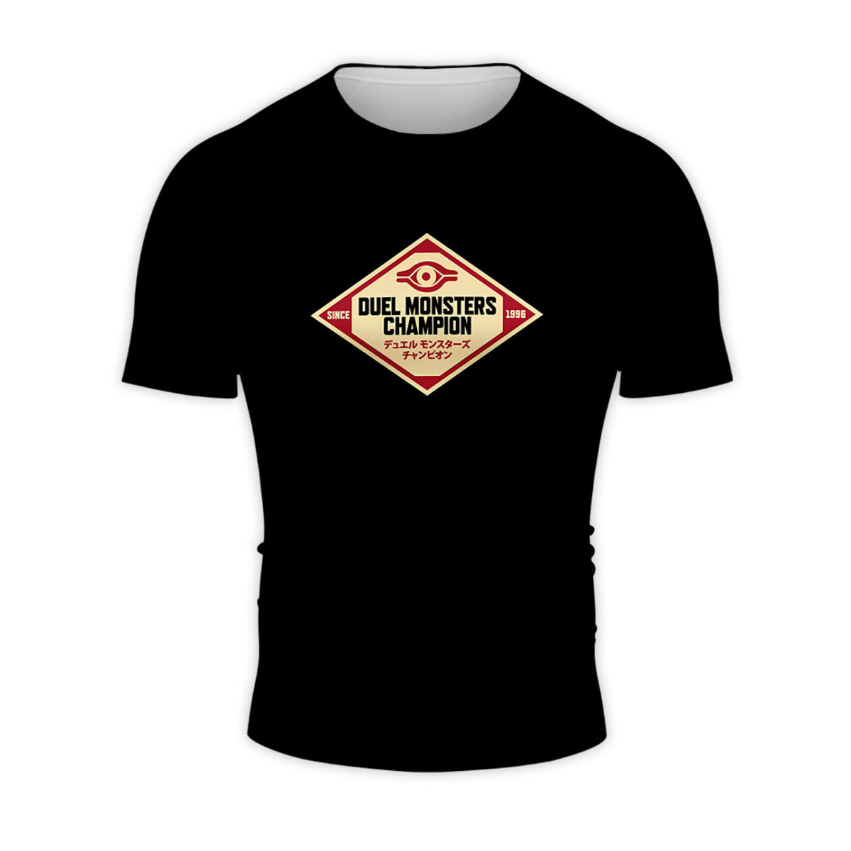 Yugioh Duel Monsters Black Symbol Glowing In Dark Mist Anime Apparel