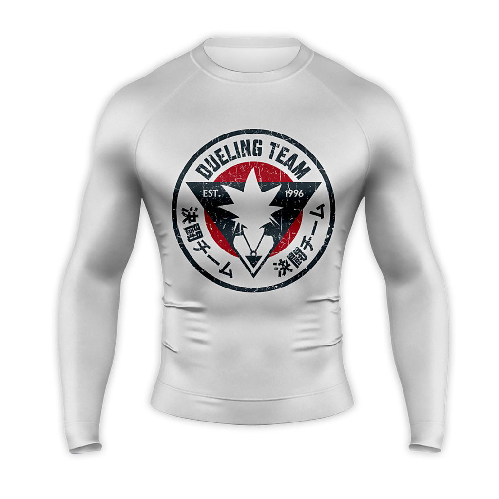 Yugioh Duel Team Red Black White Logo Anime Apparel