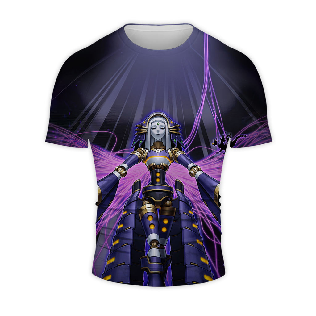 Yugioh Ei Shaddoll Construct Surrounded By Purple Aura Anime Apparel