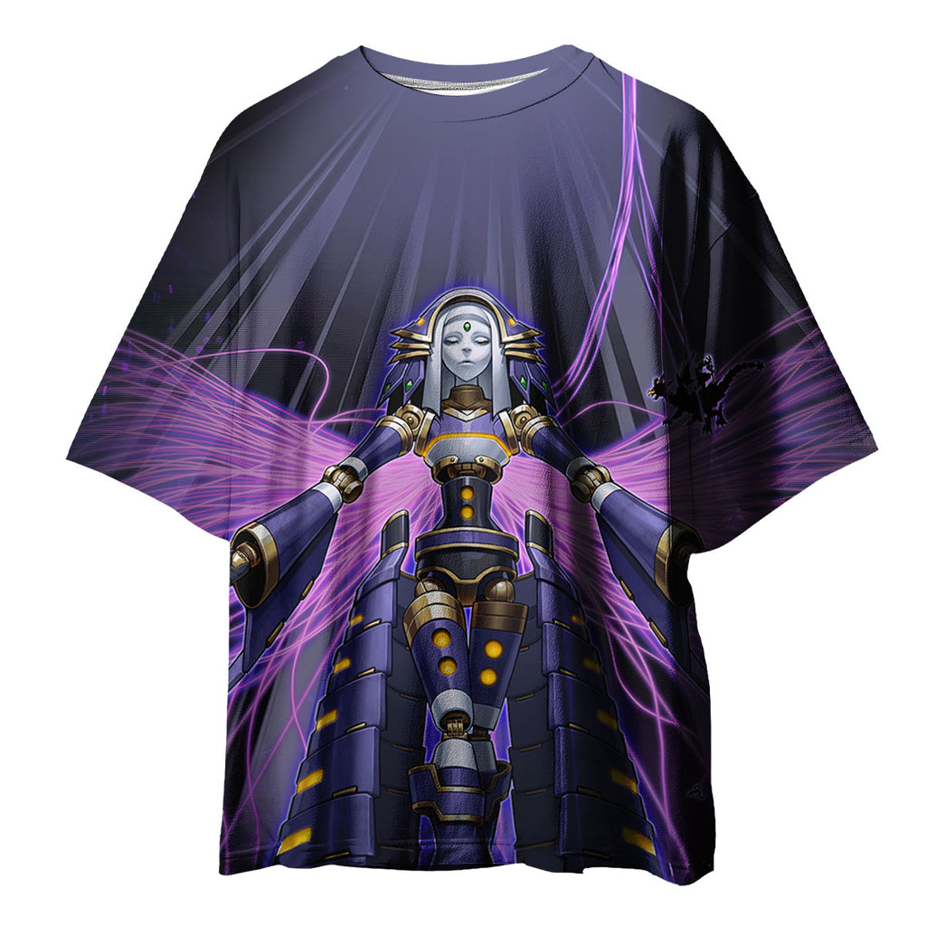 Yugioh Ei Shaddoll Construct Surrounded By Purple Aura Anime Apparel