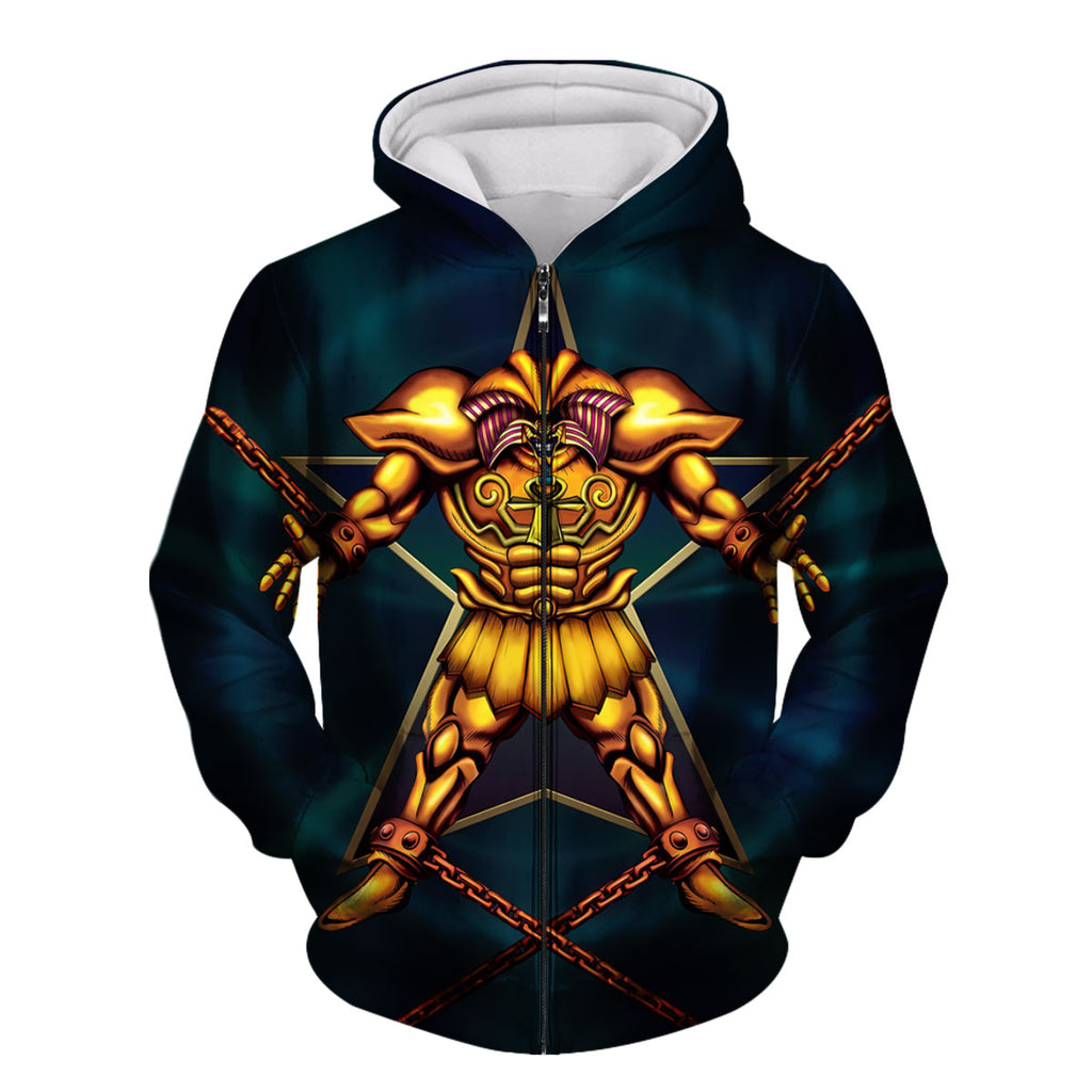 Yugioh Exodia Summon Emerging From Dark Energy Ritual Circle Anime Apparel
