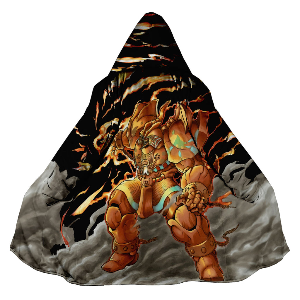 Yugioh Exodia Surrounded By Orange Flames Anime Apparel