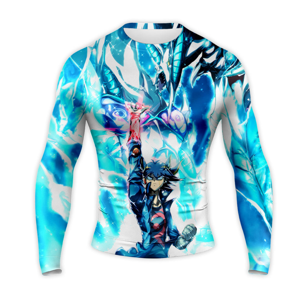 Yugioh Fudo Yusei With Stardust Dragon In Duel Anime Apparel