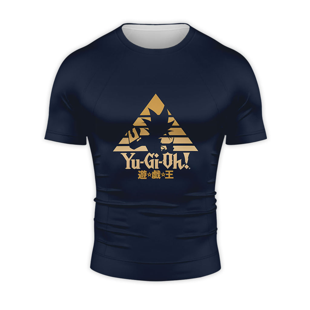 Yugioh Golden Triangle Emblem Shining Brightly Anime Apparel