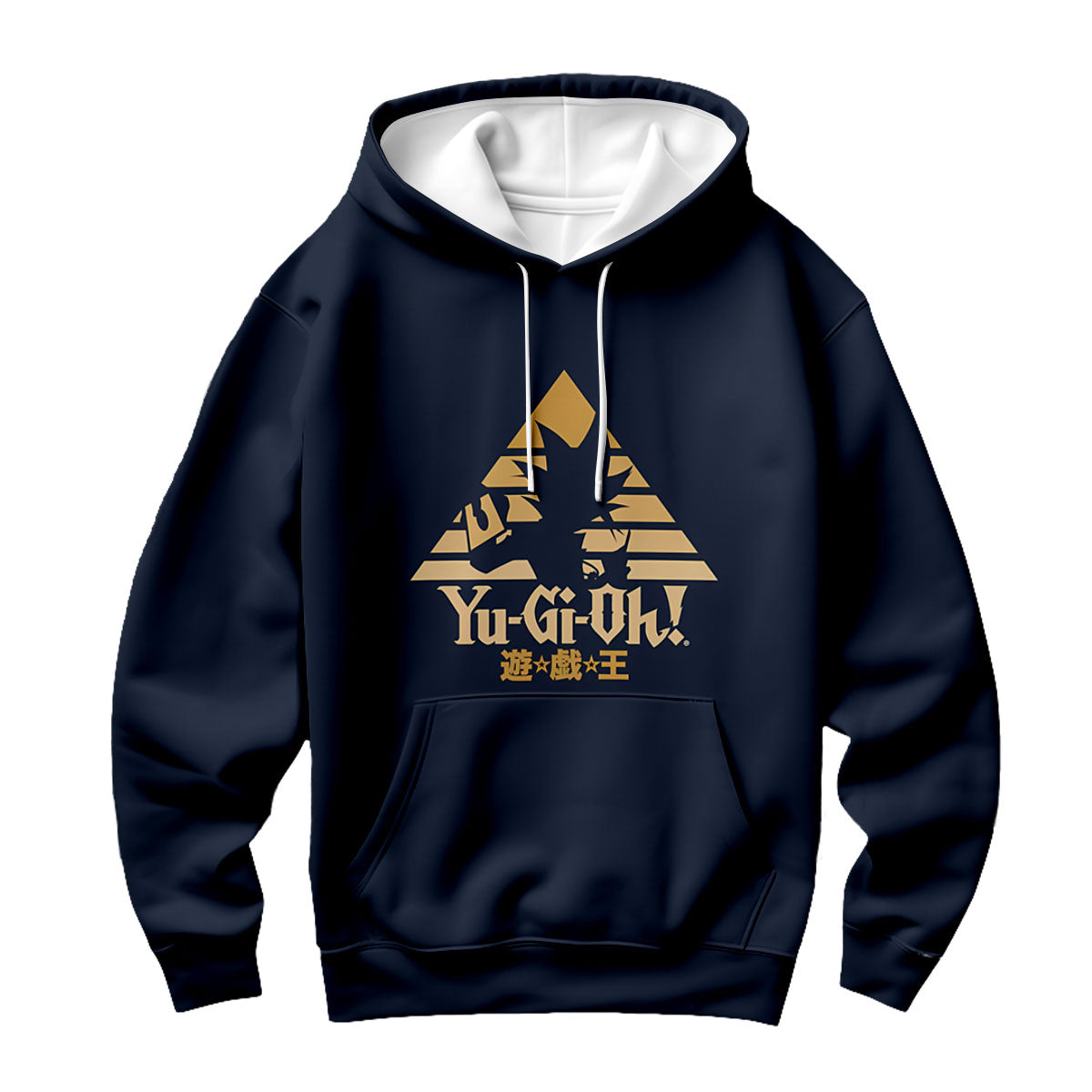 Yugioh Golden Triangle Emblem Shining Brightly Anime Apparel