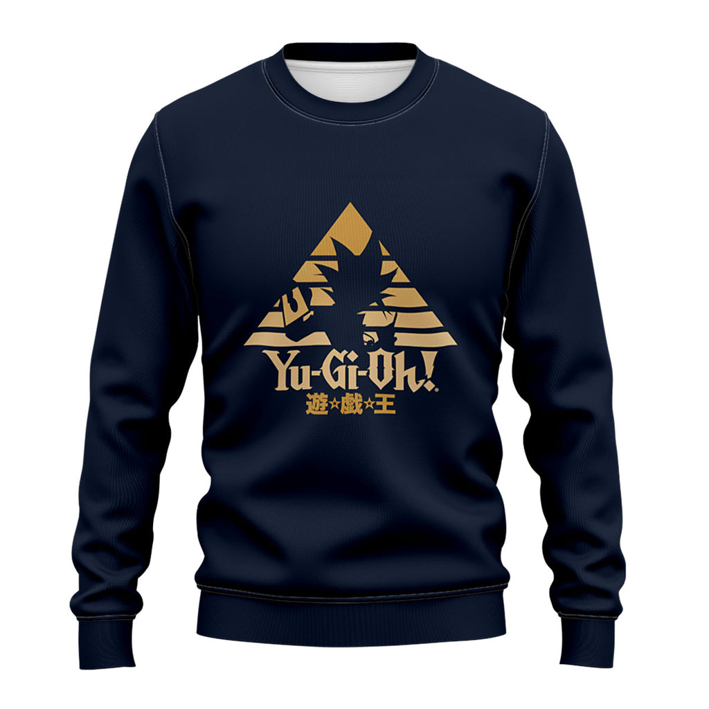 Yugioh Golden Triangle Emblem Shining Brightly Anime Apparel