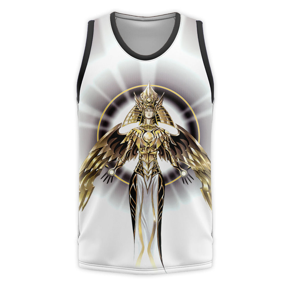 Yugioh Holactie The Creator Of Light Golden White Radiance Anime Apparel