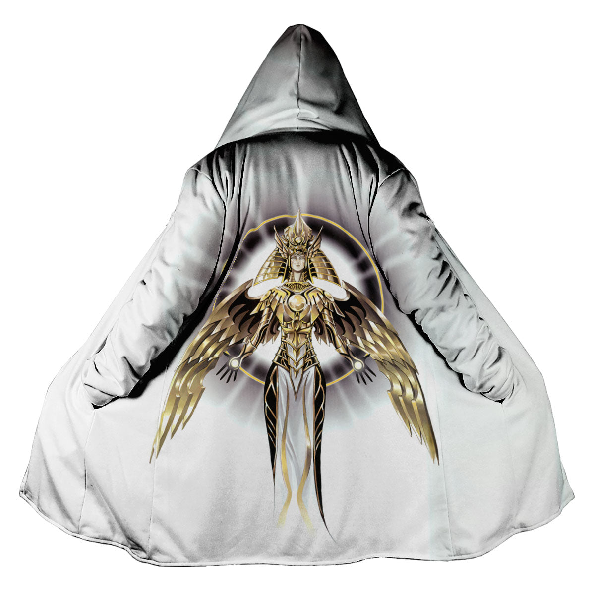 Yugioh Holactie The Creator Of Light Golden White Radiance Anime Apparel