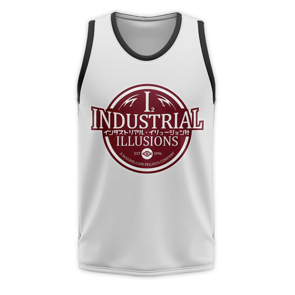 Yugioh Industrial Illusion Maroon Emblem Logo Anime Apparel