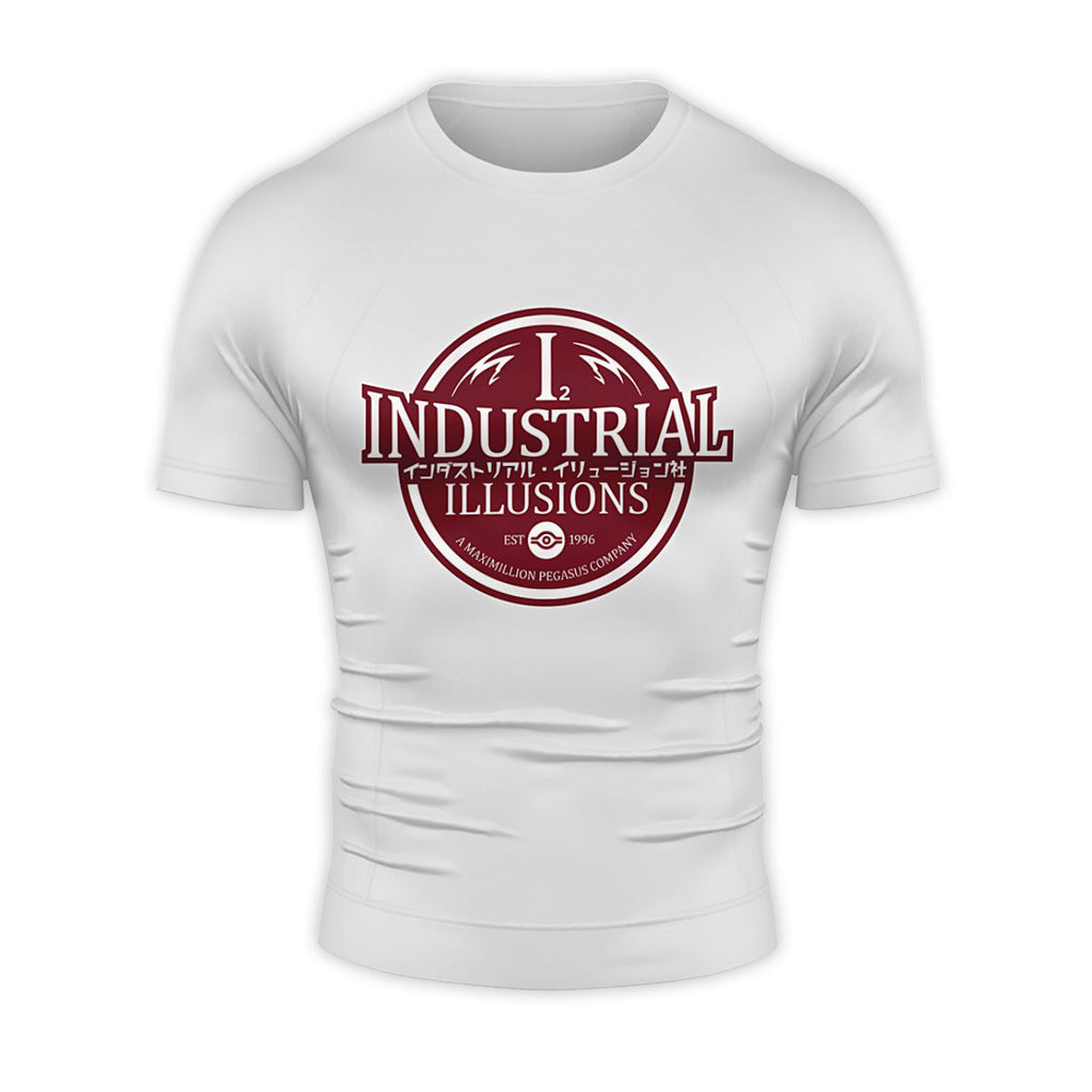 Yugioh Industrial Illusion Maroon Emblem Logo Anime Apparel