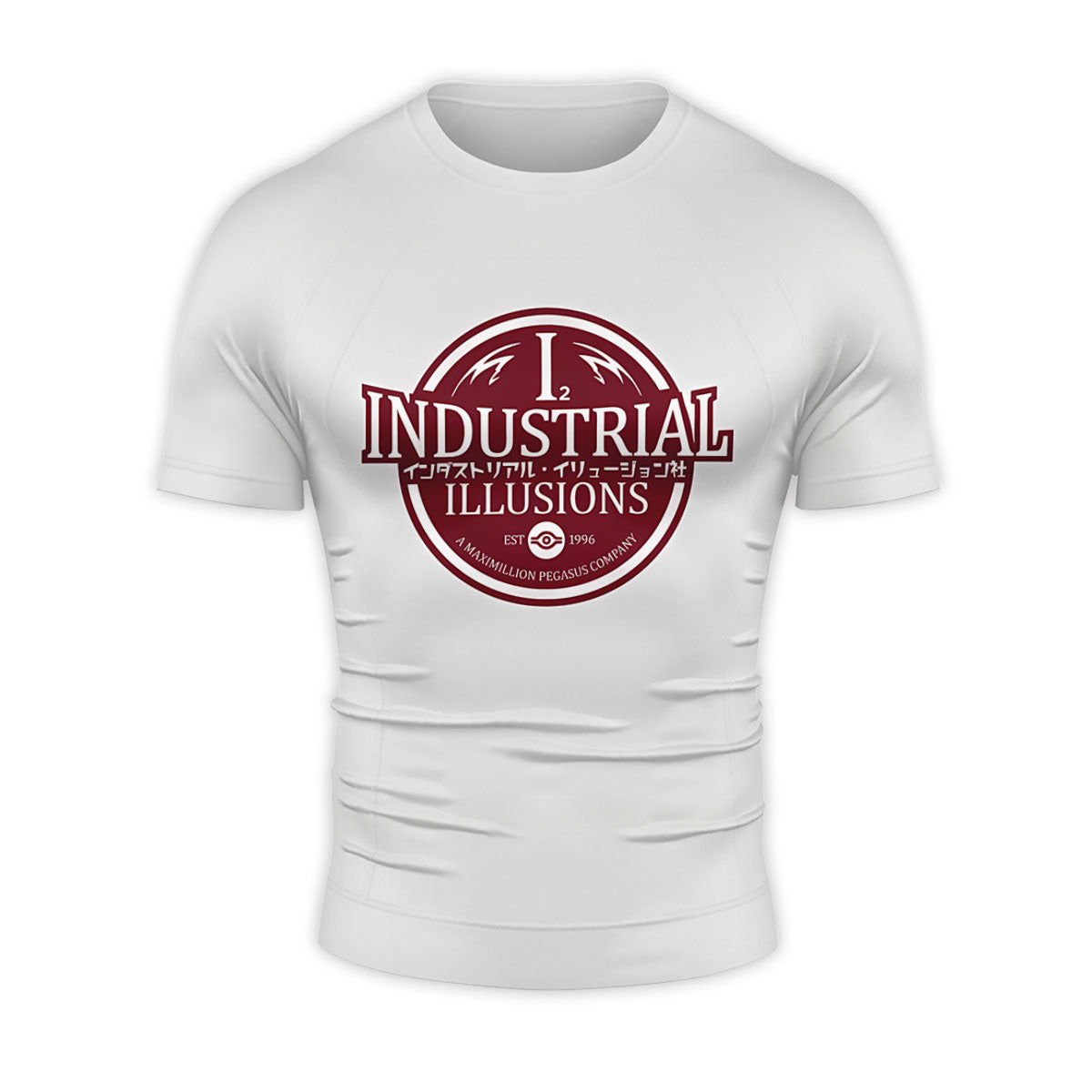 Yugioh Industrial Illusion Maroon Emblem Logo Anime Apparel